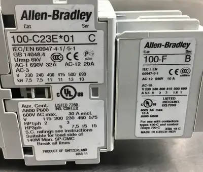 Used Allen Bradley 100-C23E*01 PLC Contactors South Carolina US | Palmetto Automation #1157892