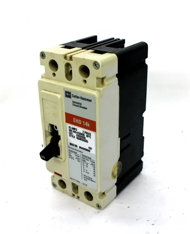 Used CUTLER-HAMMER EHD2020L Circuit Breakers Kentucky US | Industrial Parts R Us Inc. #355273