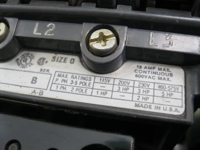 USED Allen-Bradley 509-AOD