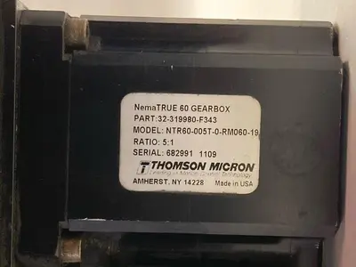 Used THOMSON MICRON 32-319980-F343 Industrial Controls Ohio US | Surplus Asset Holdings #1364316