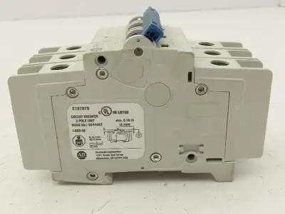 Allen Bradley 1489-M3C030 Circuit Breaker 3A 3 Pole 277/480V Din Rail Mount