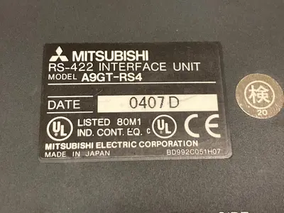 Mitsubishi,A9GT-RS4,touch screen