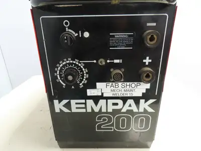 Kemppi Kempak 200 Tig 200 DC Welder 230/460v 3ph