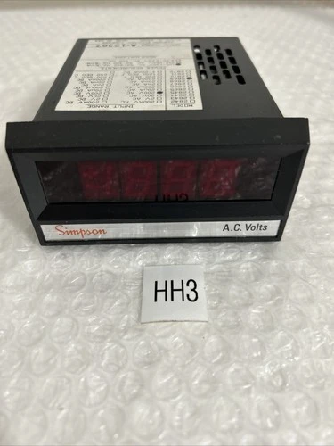 Used Simpson 2869 Meters - Misc | J&J Industrial Supply #526406