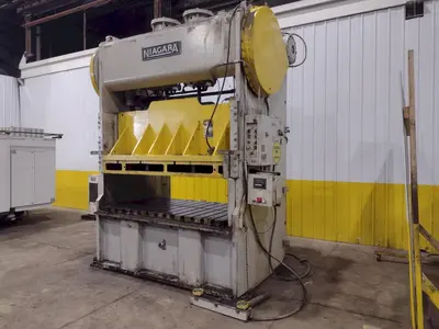150 TON NIAGARA MODEL PN-150-84-48 SS SSDC STAMPING PRESS, 6" STROKE: STOCK #17008