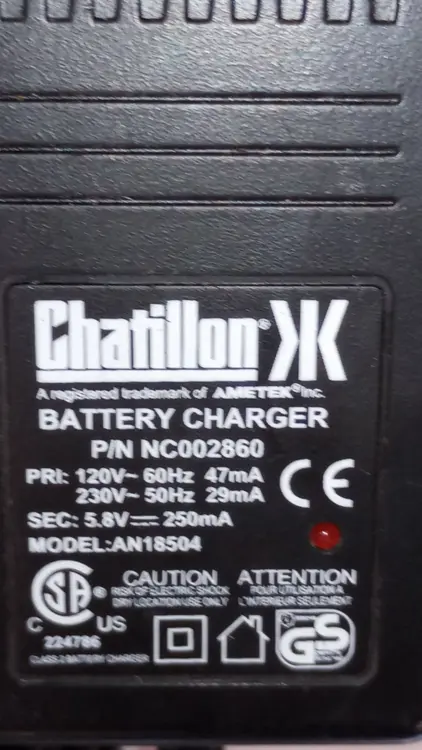 Used CHATILLON Model # AN 18504 Power Supplies Arizona US | ASSET CONVERSION SPECIALISTS, INC. #1333461