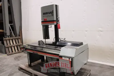 Used MARVEL MANUFACTURING MARK II Vertical Band Saws Michigan US | Vander Ziel Machinery Sales #1302599