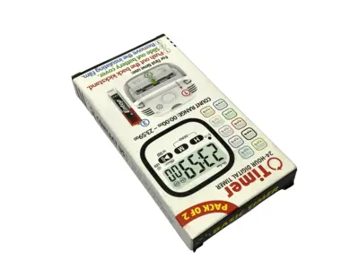 24 Hour Digital Kitchen Timer PACK OF 2 - New