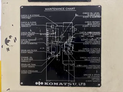 USED KOMATSU OBS60-2