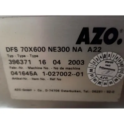 USED AZO GMBH CO. DFS