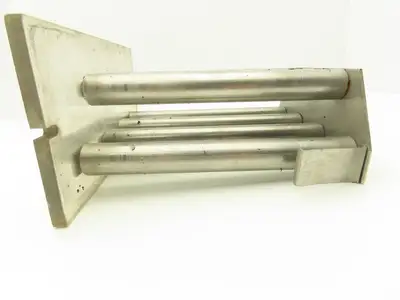 Gravity Bin Slide Gate Magnetic Separator 8" Drawer Magnet