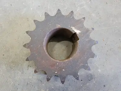 Double Single Roller Chain Sprocket DS80A16