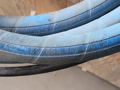 6 meters RW90 XLPE Cable Assy E-Stop Basket w/ Blue Hose and Connector