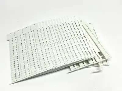New | in-Stock Murrplastik Snap-In Label Strip KMR 5/7,5-5 WIN-Type 34 LOT OF 1584 Blank Label Michigan US | Maverick Industrial Sales #1392548