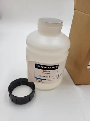 New | in-Stock WILLETT VIDEOJET 201-0001-921 WILLETT WASH SOLVENT 500ML **SEALED NEW** Ink Jet Coders & Printers | ND Industrial Surplus #1216841