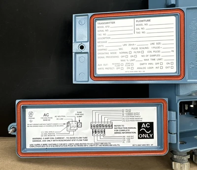 Used Rosemount 8712HR12N0M4 Vacuum Gauges / Controllers Indiana US | J&J Industrial Supply #1280978