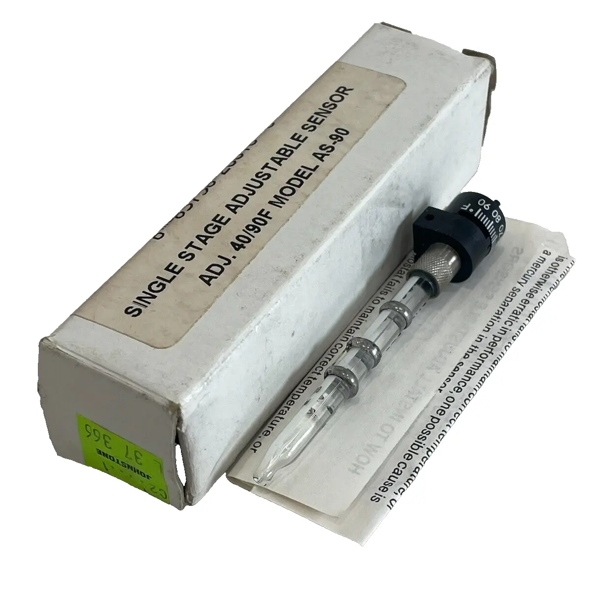 NEW ACCUTHERM AS-90 SINGLE STAGE ADJUSTABLE SENSOR AS90