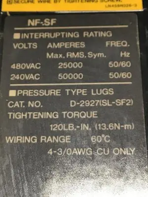 USED MITSUBISHI NF-SF3125