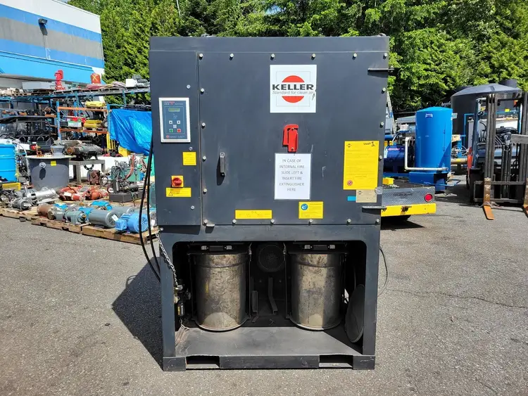 Used 2006 KELLER L-CUT 2-P5 Dust Collectors British Columbia CA | Lenmark #255132