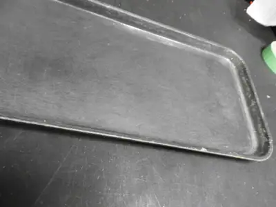 Used Falcon Restaurant Supply Used 30"x8"x1" Black Display Plastic Serving Pan Tray Smallwares Illinois US | Falcon Restaurant Supply #1376619
