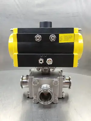 TopLine Top-Flo TA Series Pneumatic Rack & Pinion Actuator. 6E-20
