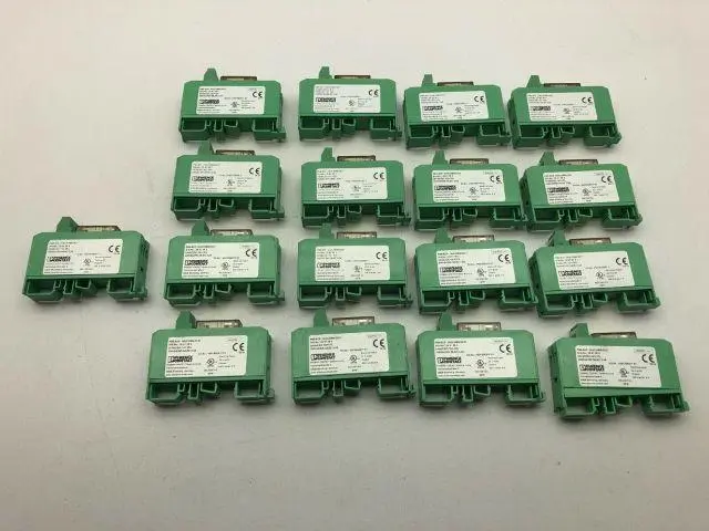 Phoenix Contact PSR-SCF-24UC/URM/2X21 Safety Relay W/Contact Lot of 17