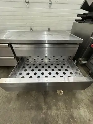 Continental Refrigerator D72GN 72" 4 Drawer Refrigerated Chef Base Refurbished