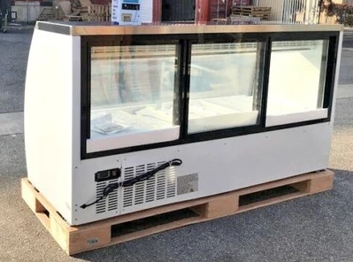 171-0010 82” Fresh Meat or Deli Self Contained Display Cooler