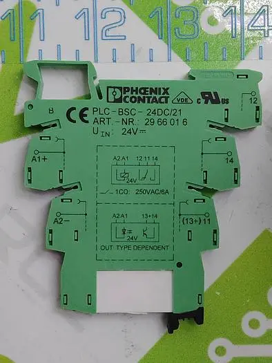 PHEONIX CONTACT PLC-BSC-24DC/21 MODULE