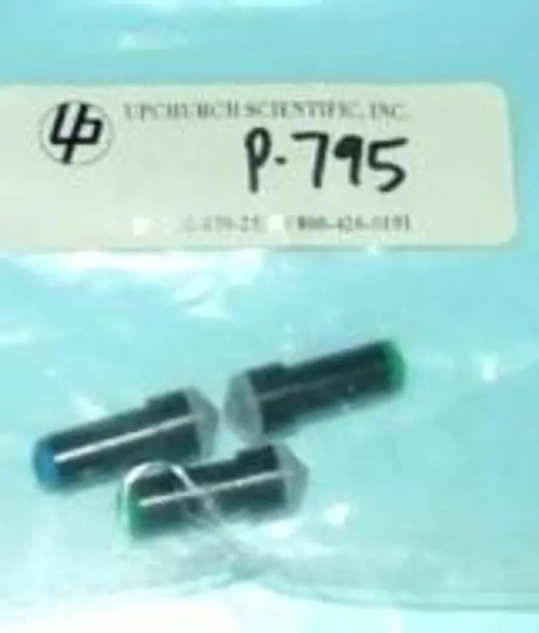 QTY. 3. UPCHURCH SCIENTIFIC P-795 P.795-2 A) 2) BL...
