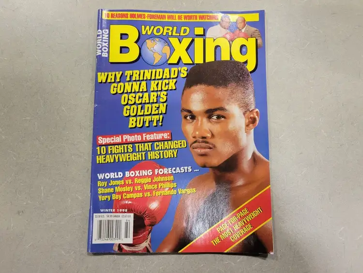 Used WORLD BOXING WINTER 1998 Office Equipment British Columbia CA | Lenmark #266980
