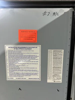 USED 2005 MULTIPRESS MULTIPRESS M5P-8 PRESS