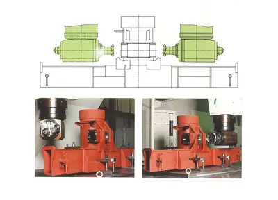 USED UNISIGN UNIPORT 6 X: 8000 - Y: 2500 - Z: 800 MM CNC 5 AXES