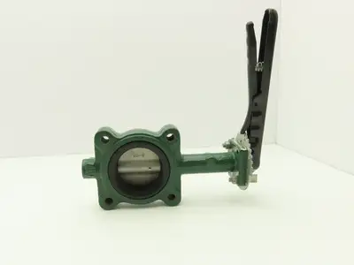 Centerline 52 Series 200 Butterfly Valve 3" Wafer 4-Bolt 200 PSI CF8M Buna