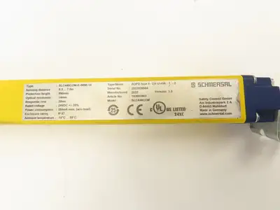 Schmersal SLC440COM-ER-0890-14 Safety Light Curtain Transmitter & Receiver Set