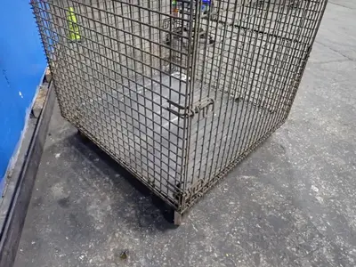 48" X 46" X 42" Collapsible Wire Basket