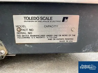 USED Mettler Toledo Mettler Toledo Model 8142 Floor Scale