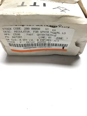 ITT GH10XTHCXXXF Pneumatic Regulator