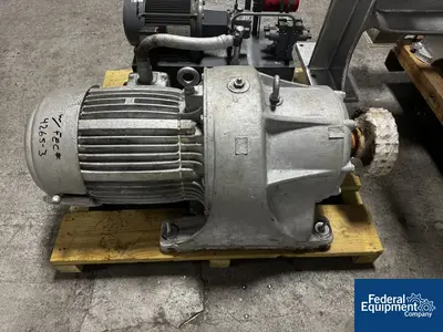 USED Fitzpatrick 200 Gal Day Cincinnatus Double Arm Mixer, S/S