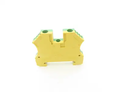 Allen Bradley 1492JG6 6mm² Grounding Terminal Block Green/Yellow Lot of 34