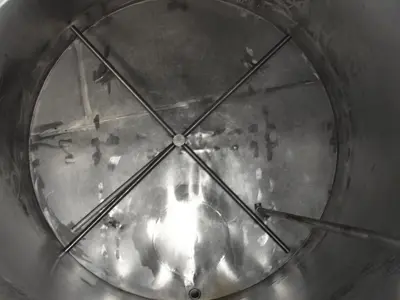 SPC6757  Tank 1821 gallon vertical tank, Inconel, slope