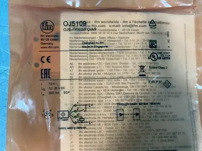 New | in-Stock IFM OJ5109 Photoelectric Sensors Ohio US | HGR 24 #1314217