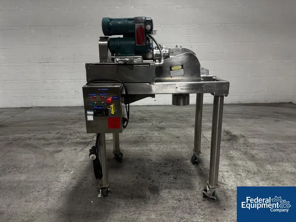 USED Fitzpatrick Fitzpatrick D6 Fitzmill Auger Feed