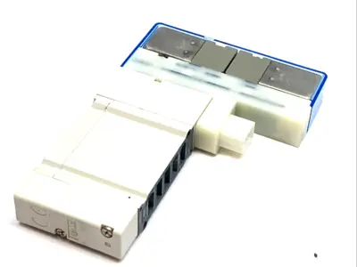 USED SMC 5‑PORT SOLENOID VALVE