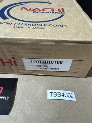 NEW Nachi 120TAH10TDB