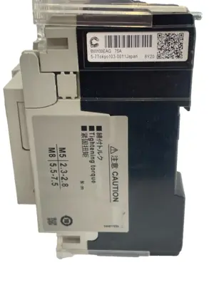 USED FUJI ELECTRIC BW100EAG-3P075 CIRCUIT BREAKER BW100EAG3P075