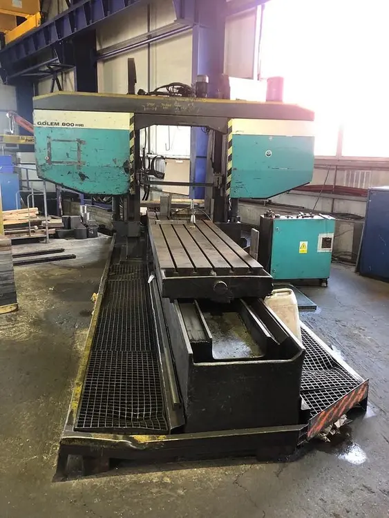 Used 2005 PEGAS GONDA GOLEM 800 HRI Horizontal Dual Column Band Saws CZ | Amaron s.r.o. #1329026