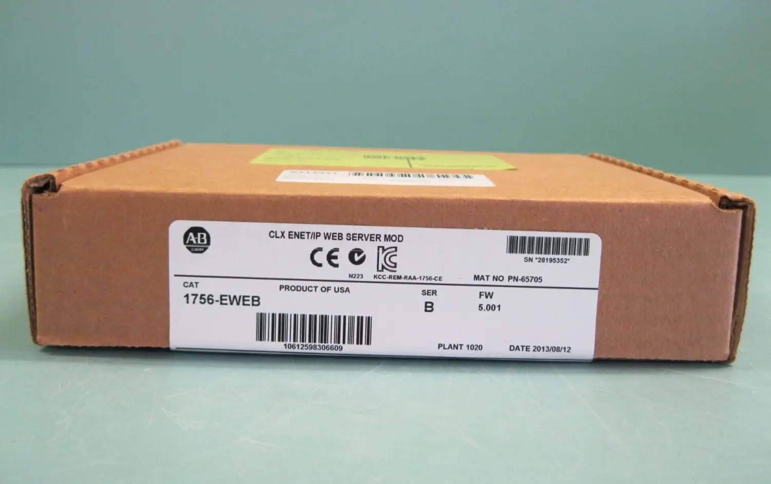 NEW Allen-Bradley 1756-EWEB