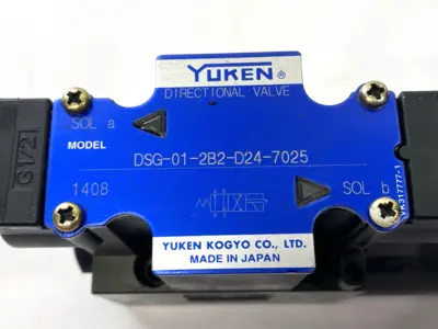 USED YUKEN SOLENOID DIRECTIONAL VALVE 2-POSITION