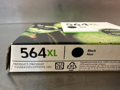 Hp 564XL Black Noir Cn684wn Opition 140 NEW (5.4.3)